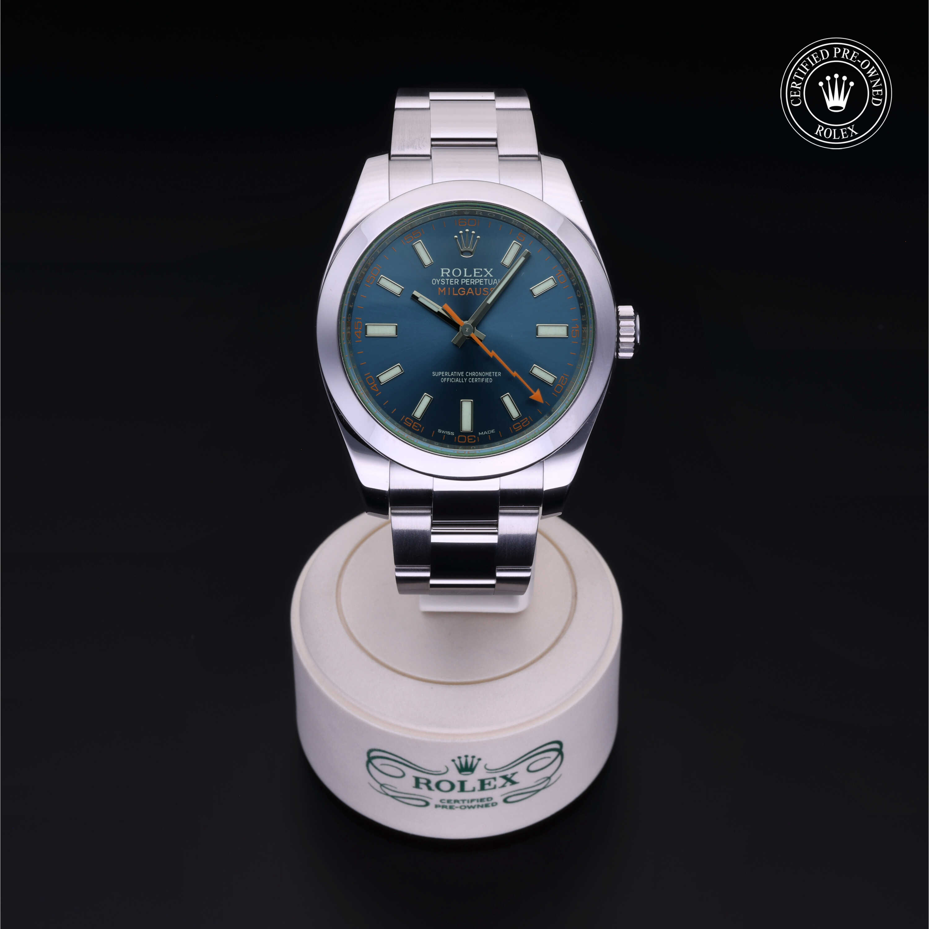 Rolex Milgauss in Steel M116400GV-0002 at Davidson & Licht