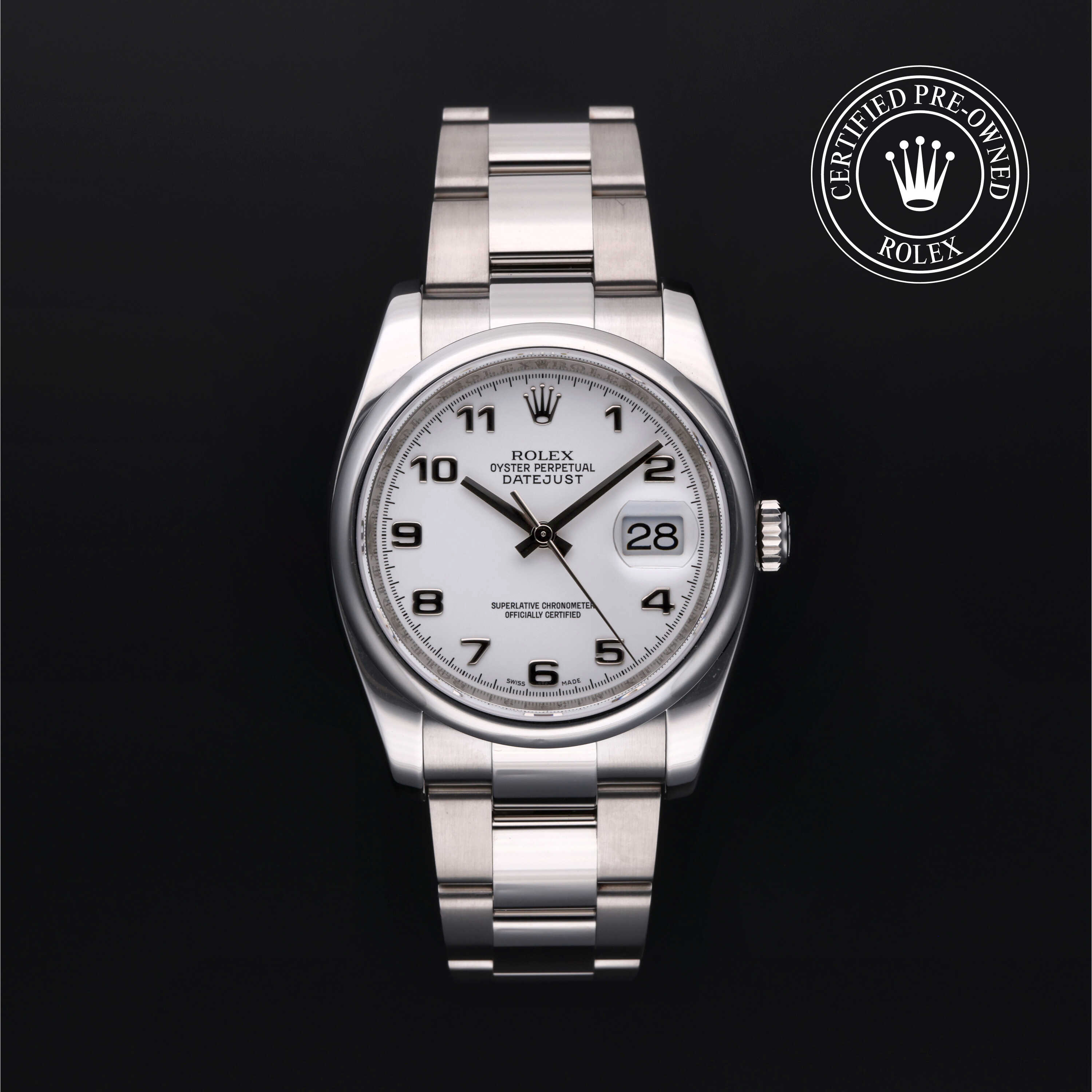 Rolex Datejust in Steel M116200-0038 at Davidson & Licht