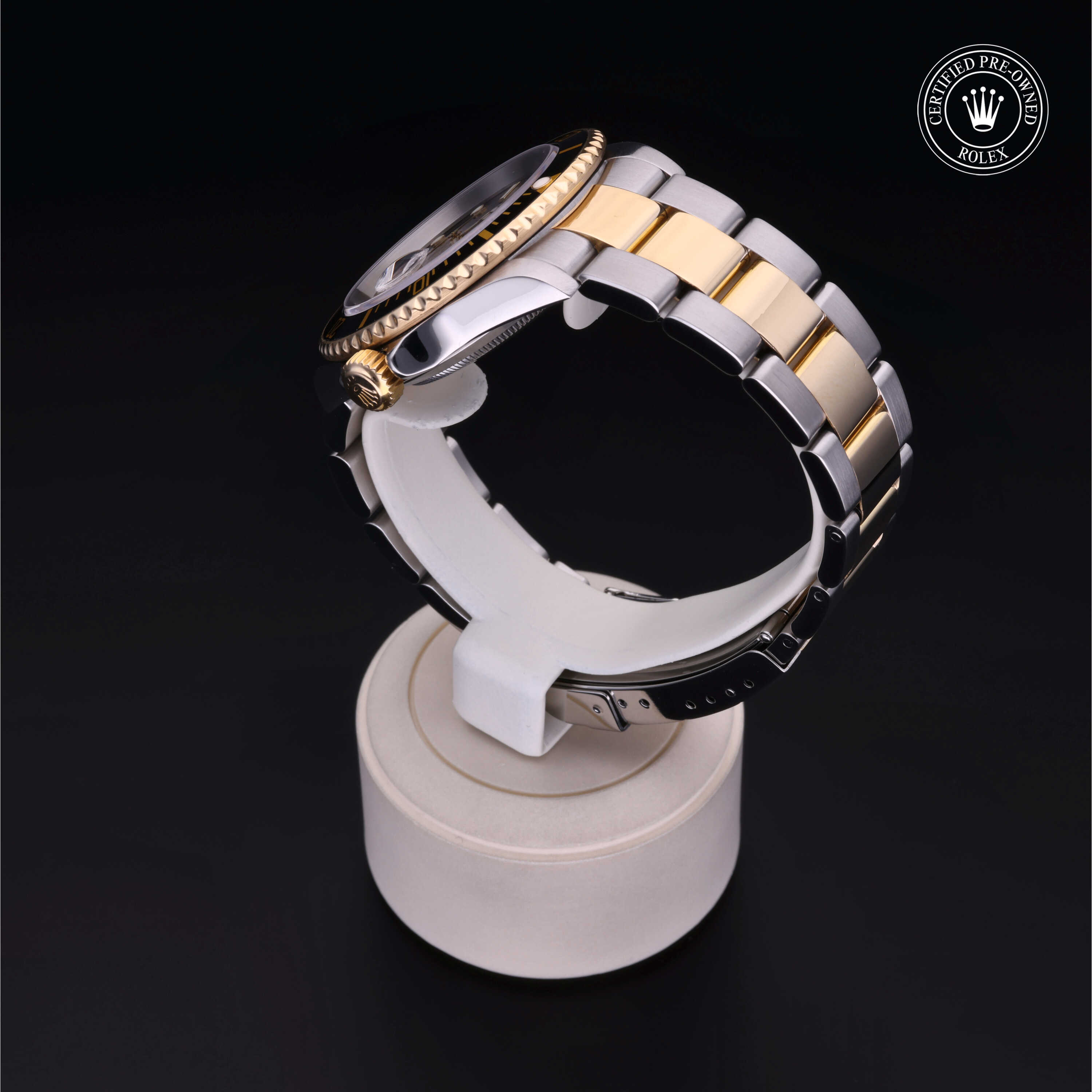 Rolex Submariner in Rolesor 18 Carat Yellow M16613LN-0005 at Davidson & Licht