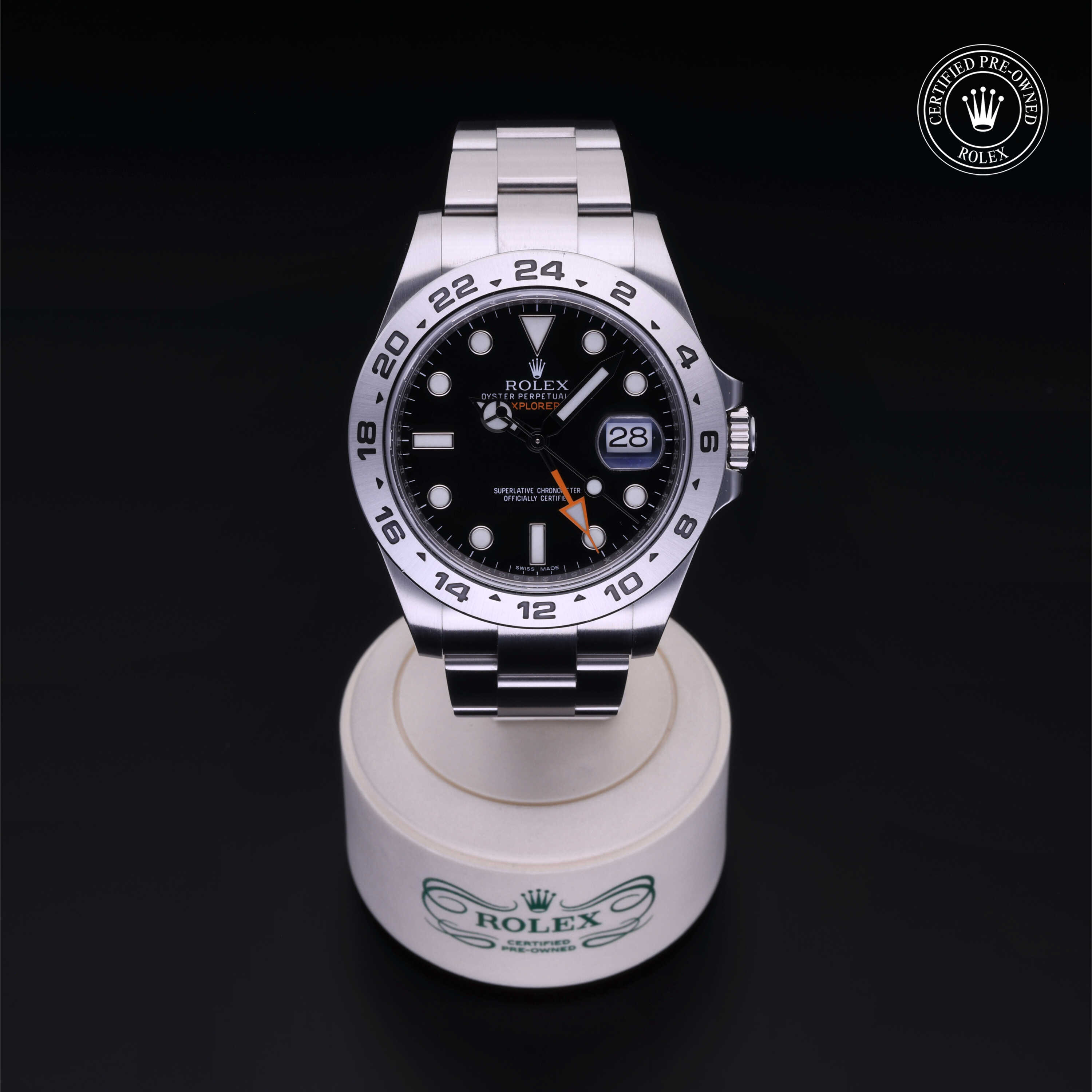 Rolex Explorer II in Steel M216570-0002 at Davidson & Licht