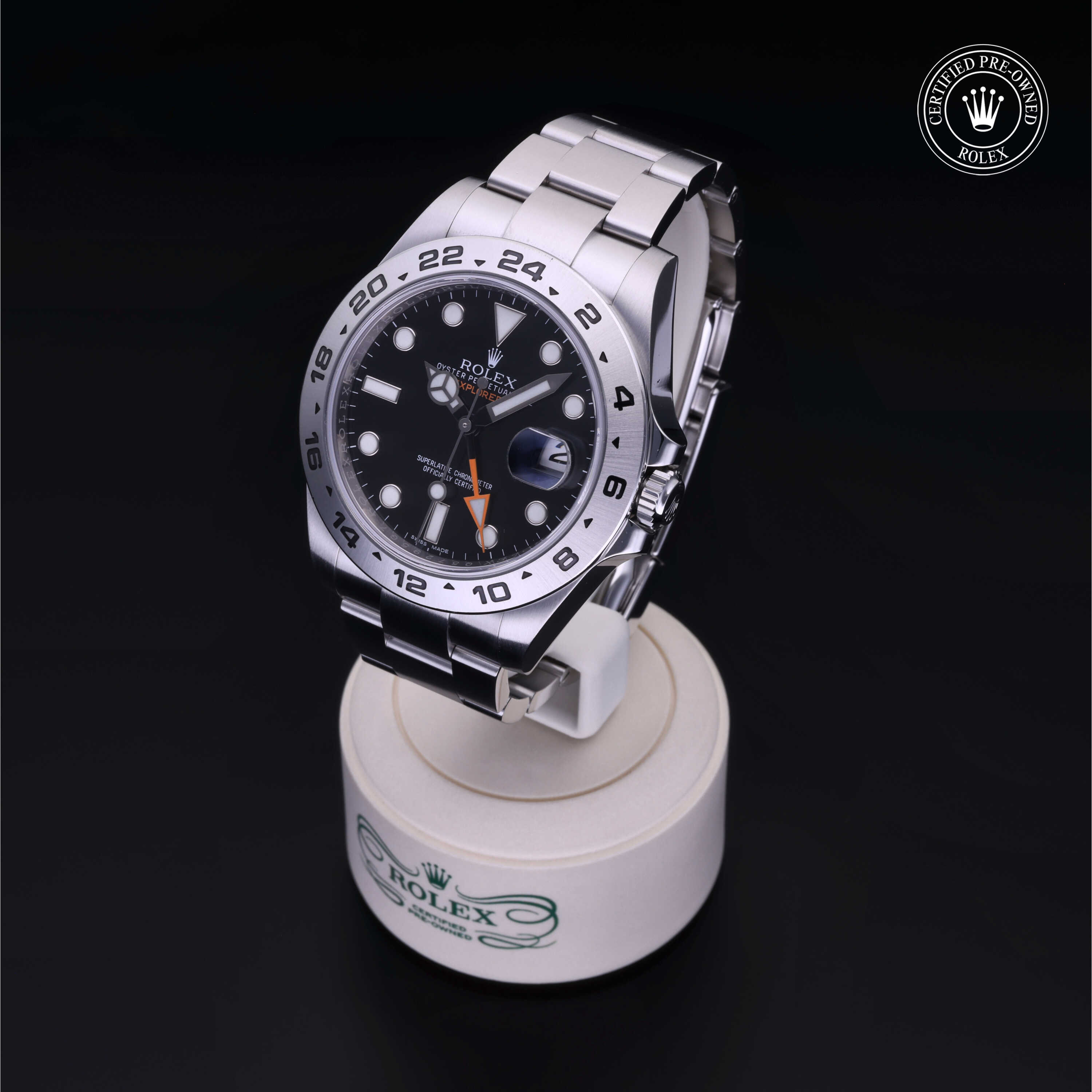 Rolex Explorer II in Steel M216570-0002 at Davidson & Licht