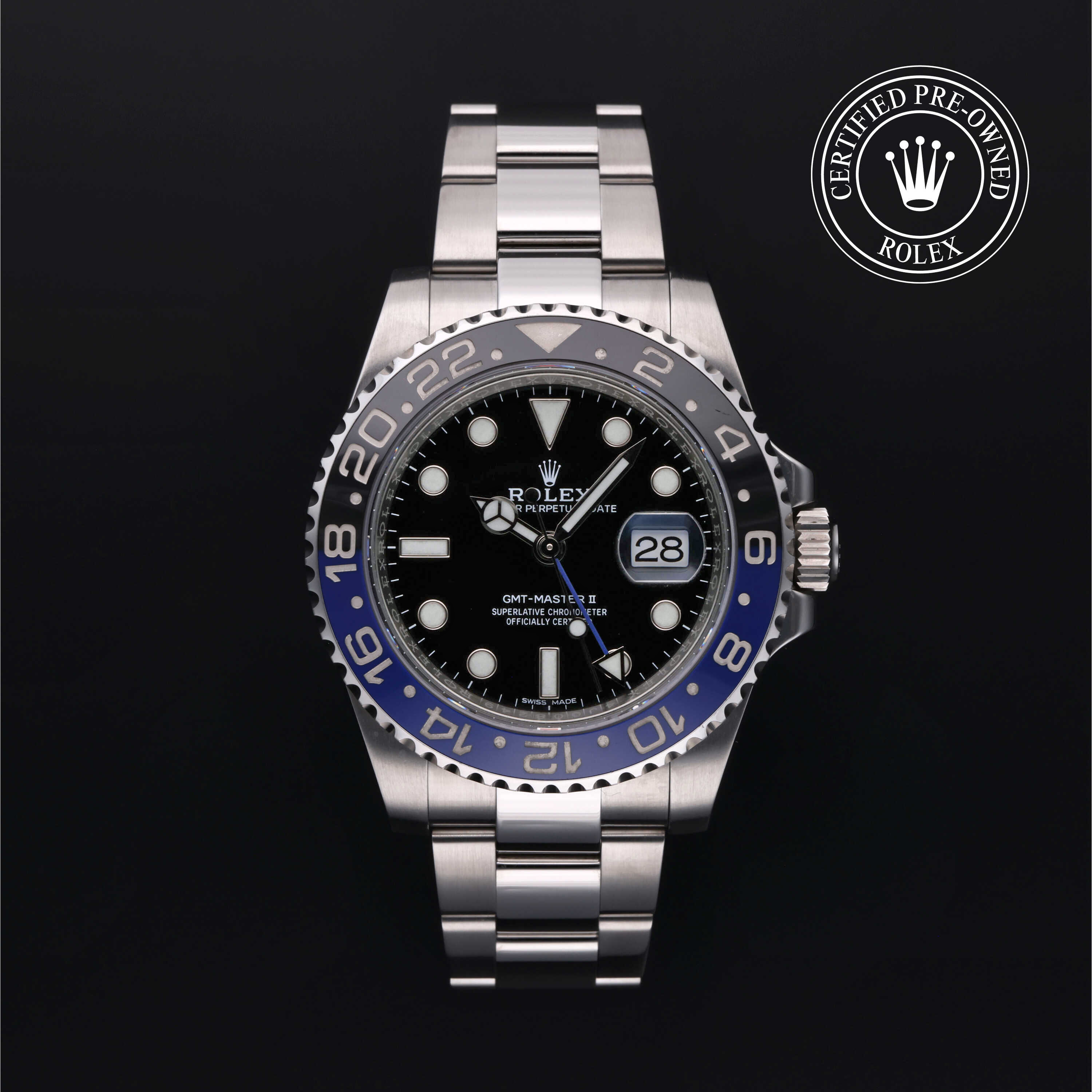 Rolex GMT-Master II in Steel M116710BLNR-0002 at Davidson & Licht