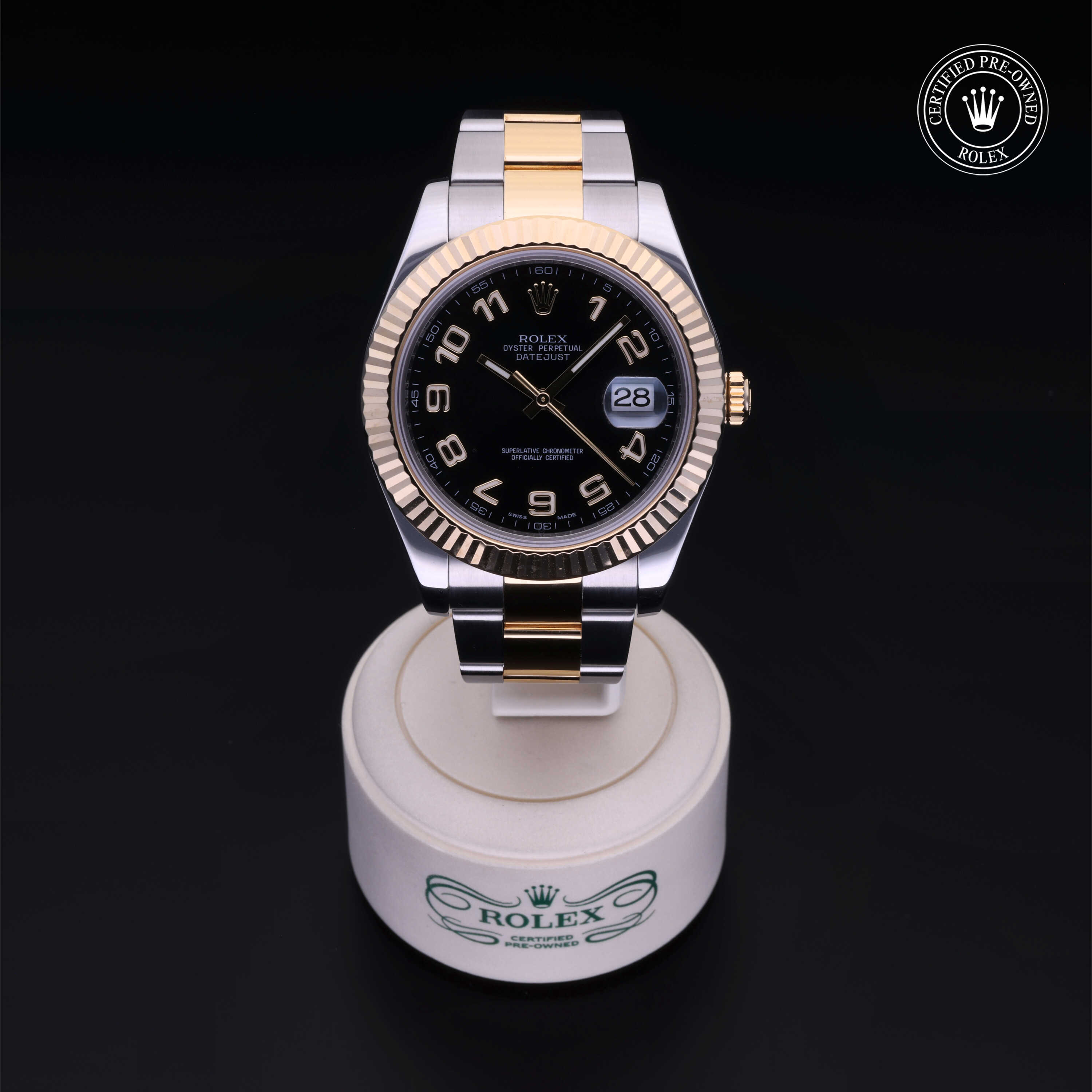 Rolex Datejust II in Rolesor 18 Carat Yellow M116333-0004 at Davidson & Licht