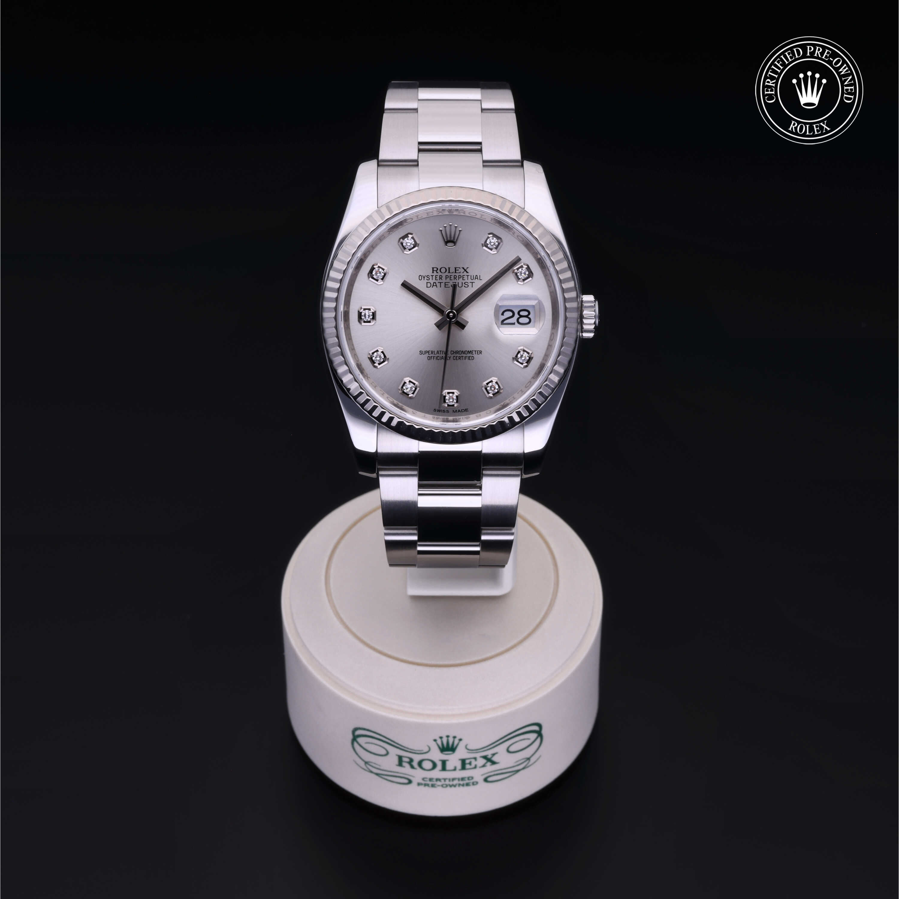 Rolex Datejust in Rolesor 18 Carat White M116234-0084 at Davidson & Licht