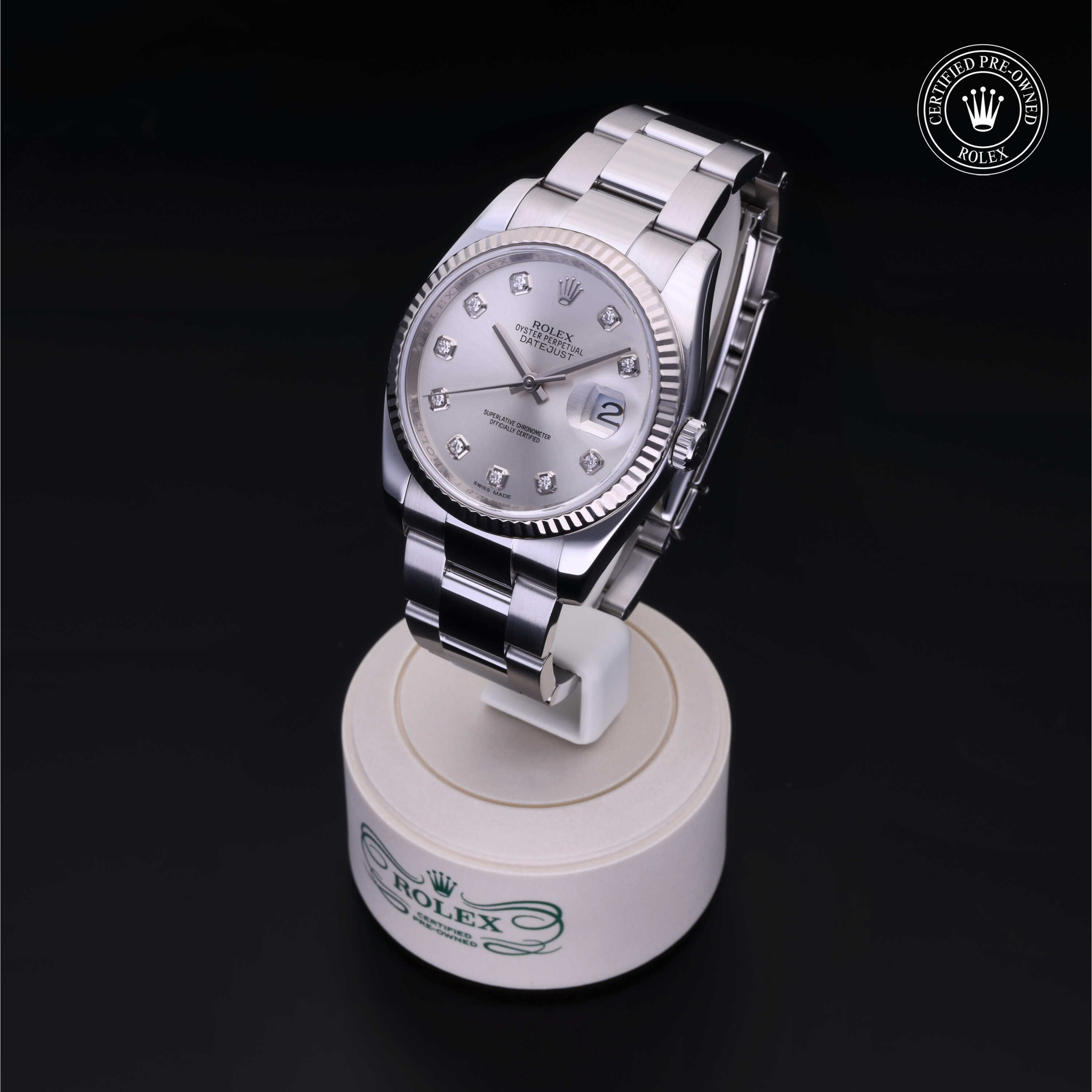Rolex Datejust in Rolesor 18 Carat White M116234-0084 at Davidson & Licht