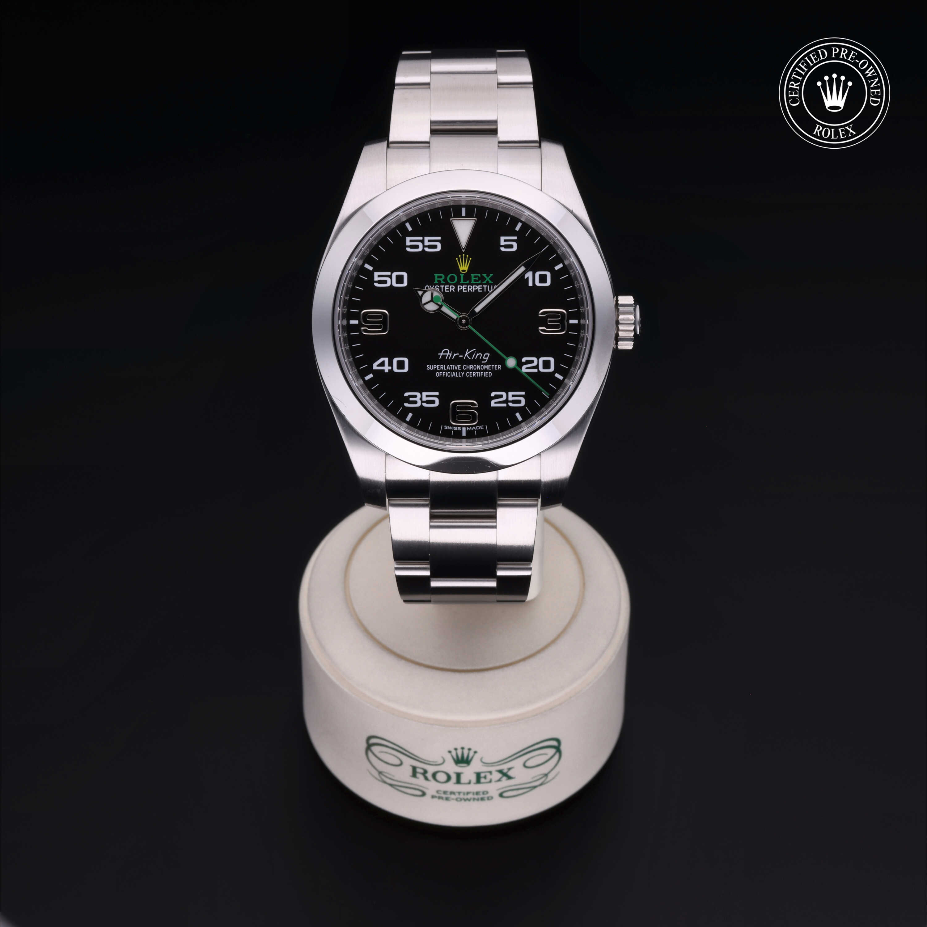 Rolex Air-King in Steel M116900-0001 at Davidson & Licht