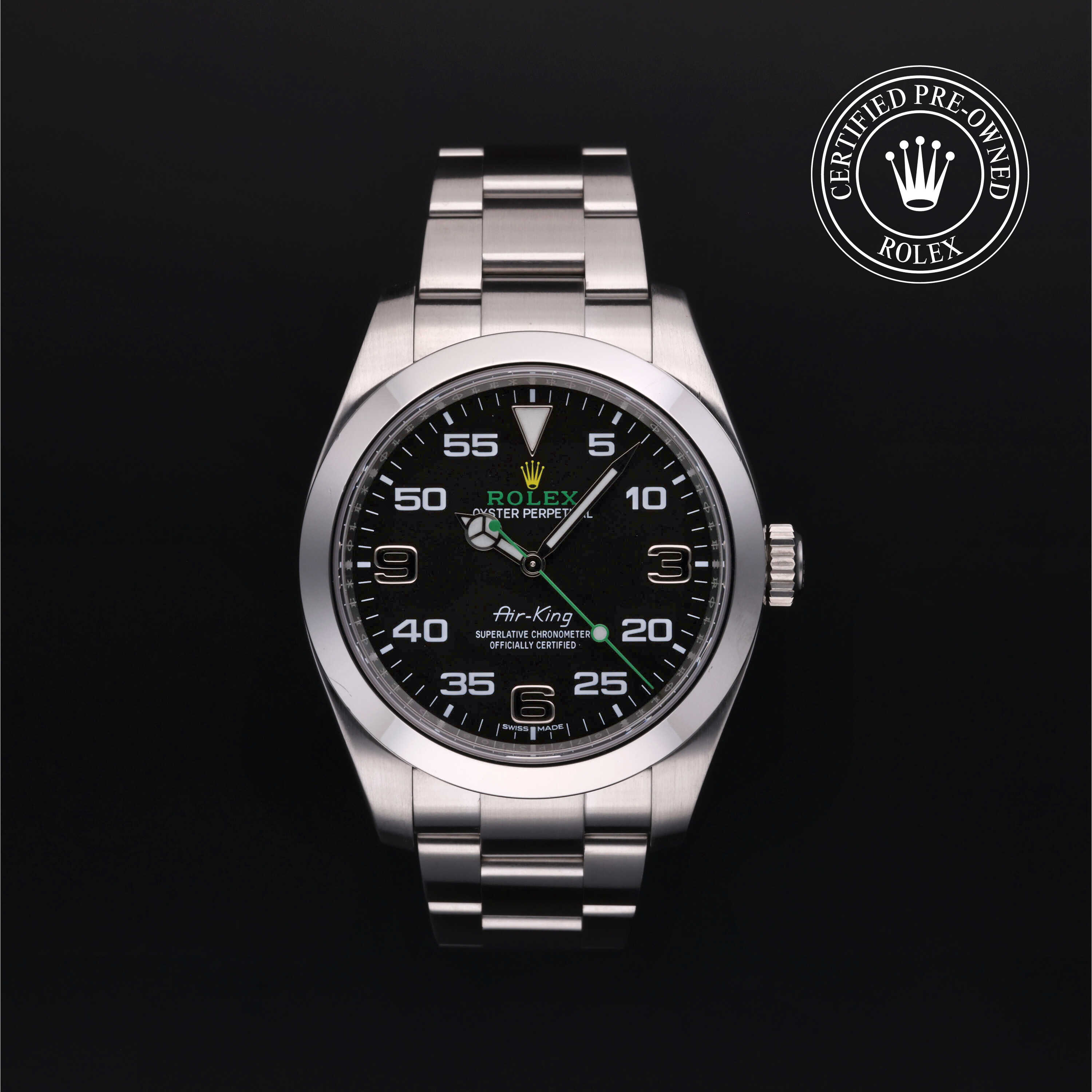 Rolex Air-King in Steel M116900-0001 at Davidson & Licht