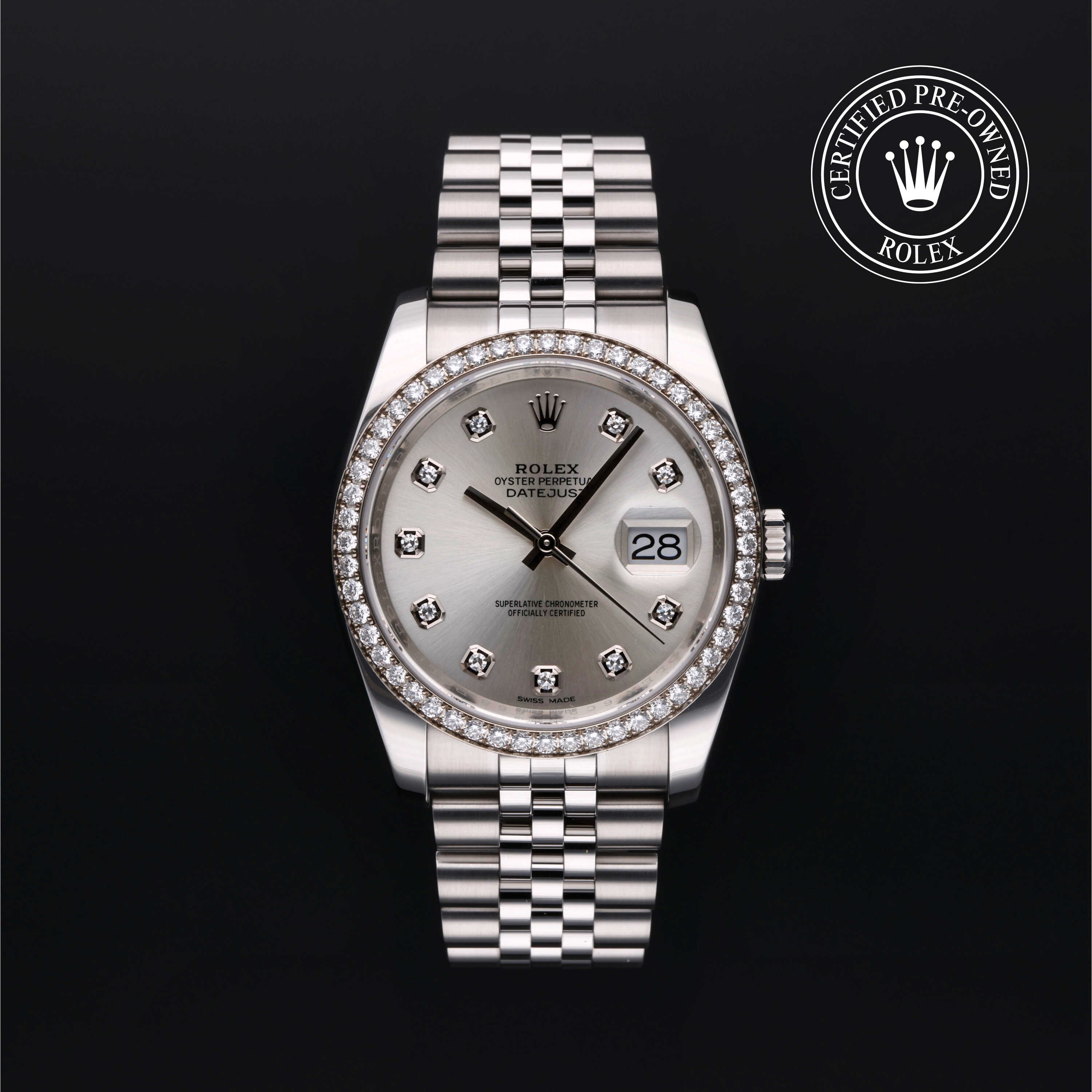 Rolex Datejust in Rolesor 18 Carat White M116244-0001 at Davidson & Licht