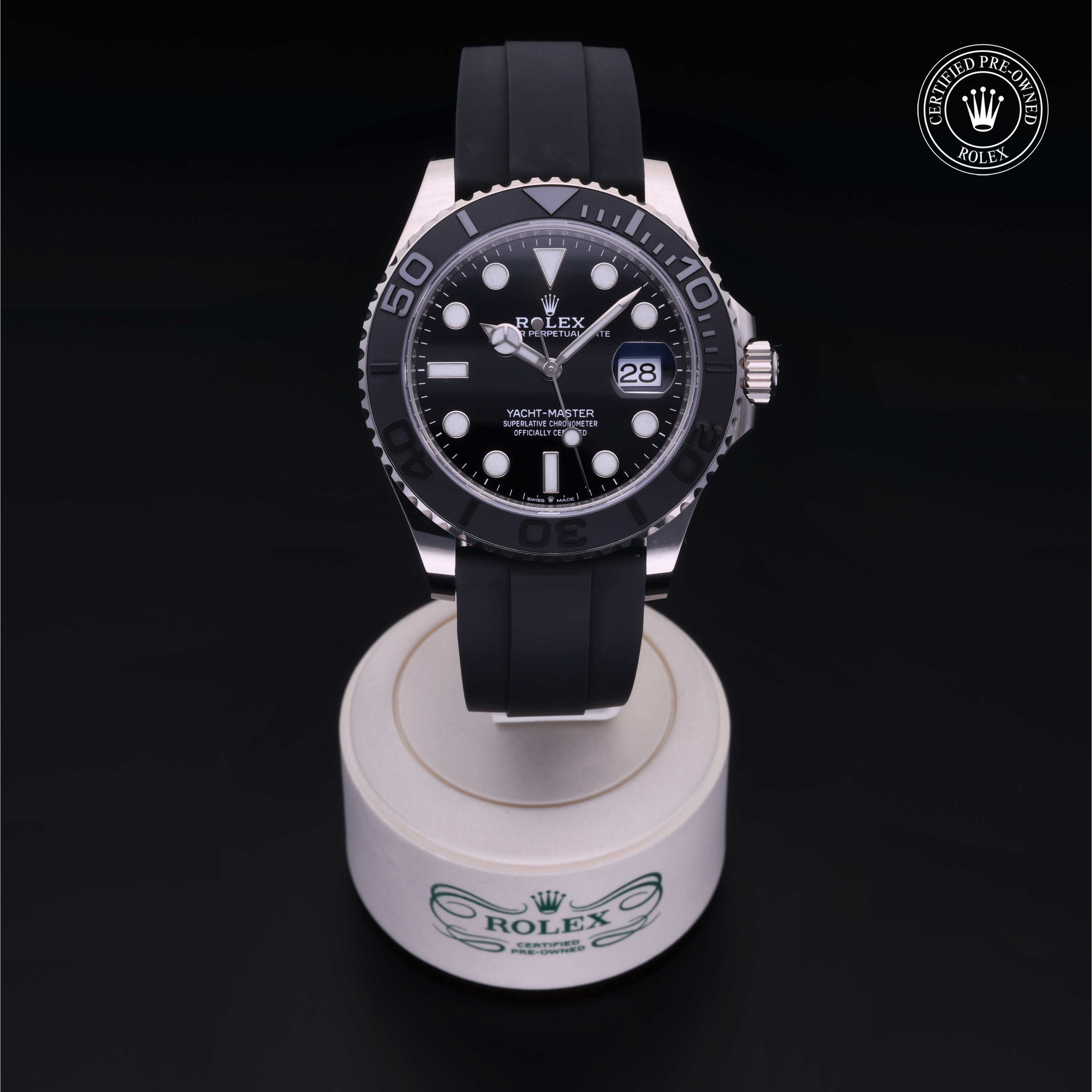 Rolex Yacht-Master in Gold 18 Carat White M226659-0002 at Davidson & Licht