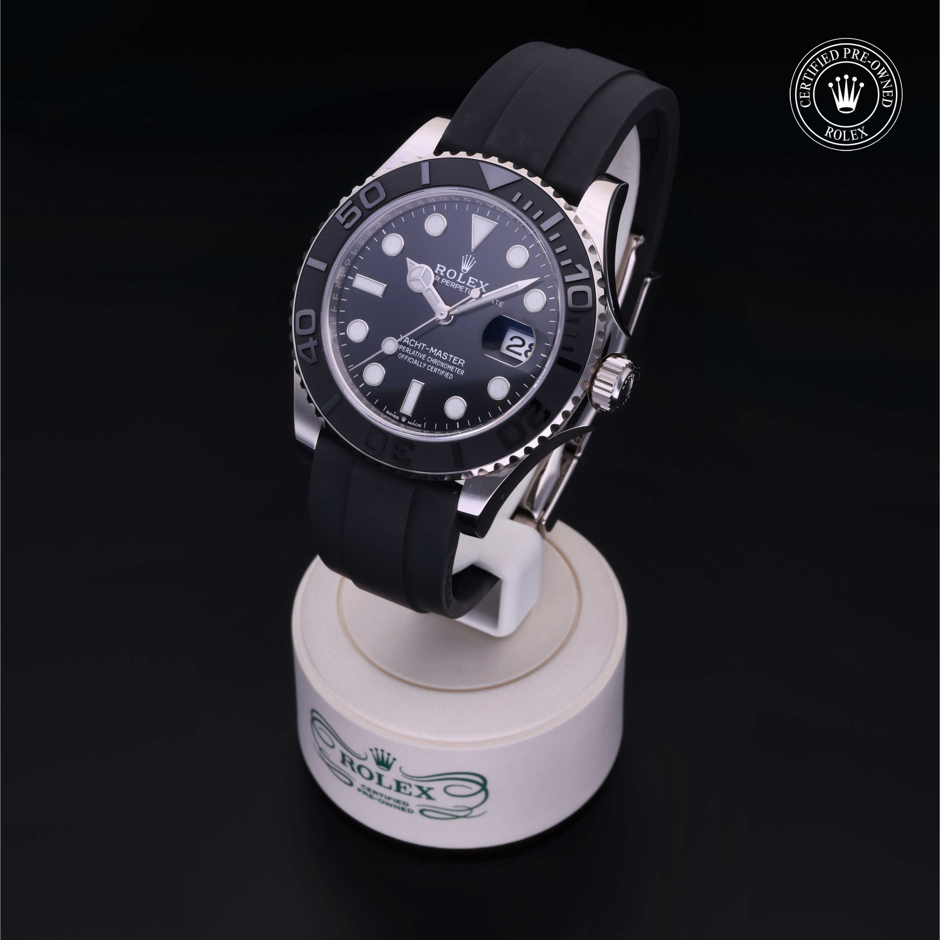 Rolex Yacht-Master in Gold 18 Carat White M226659-0002 at Davidson & Licht