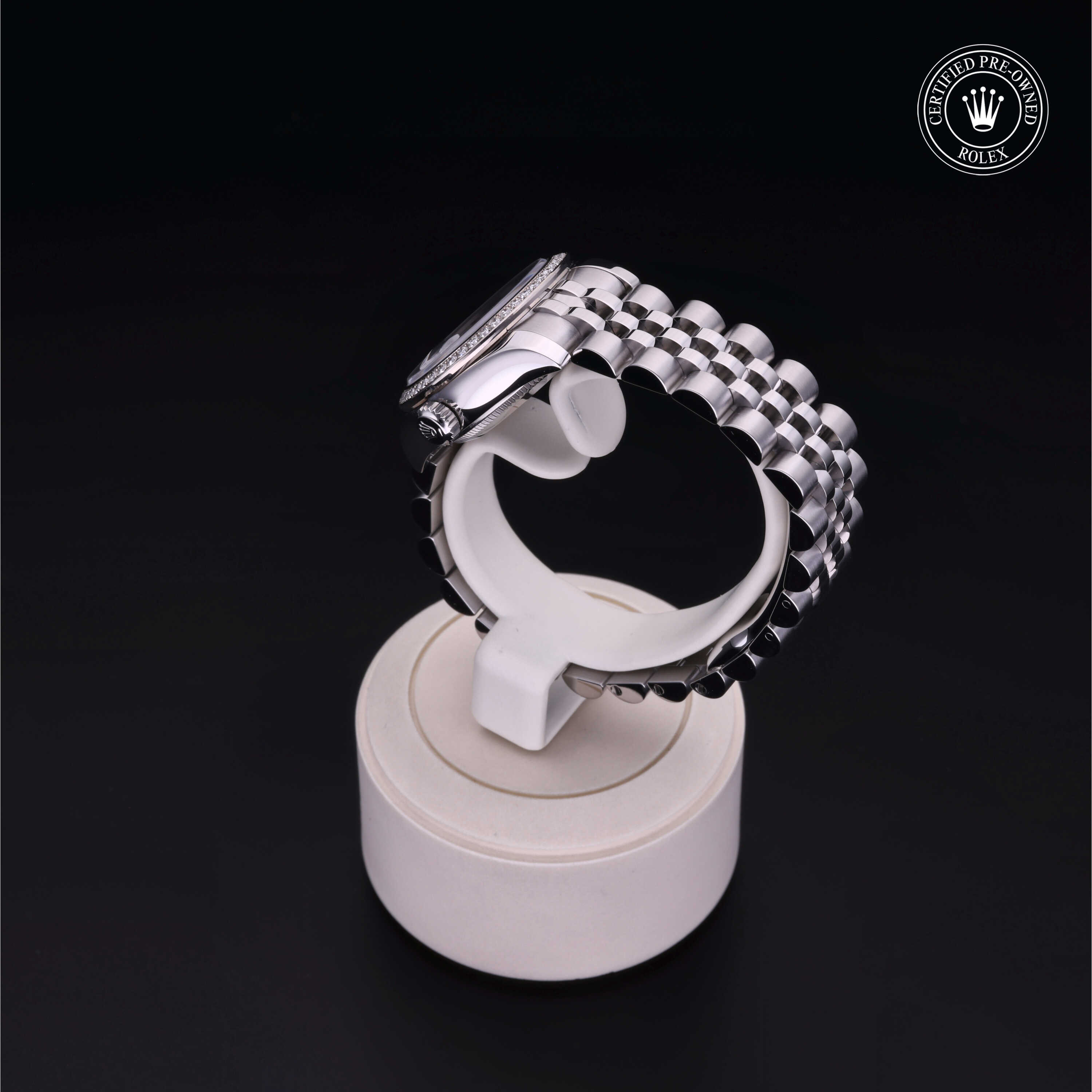 Rolex Lady-Datejust in Rolesor 18 Carat White M179384-0009 at Davidson & Licht