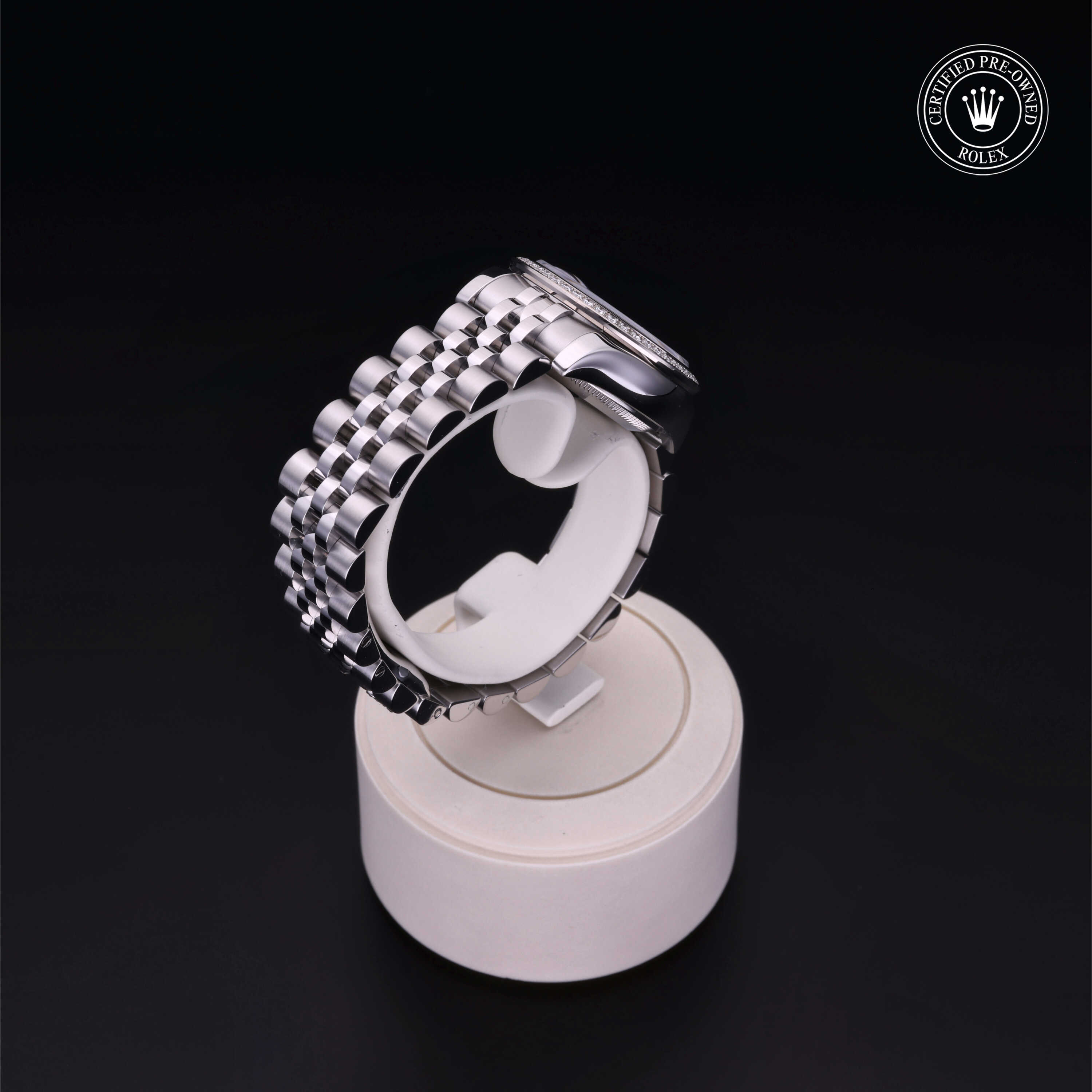 Rolex Lady-Datejust in Rolesor 18 Carat White M179384-0009 at Davidson & Licht