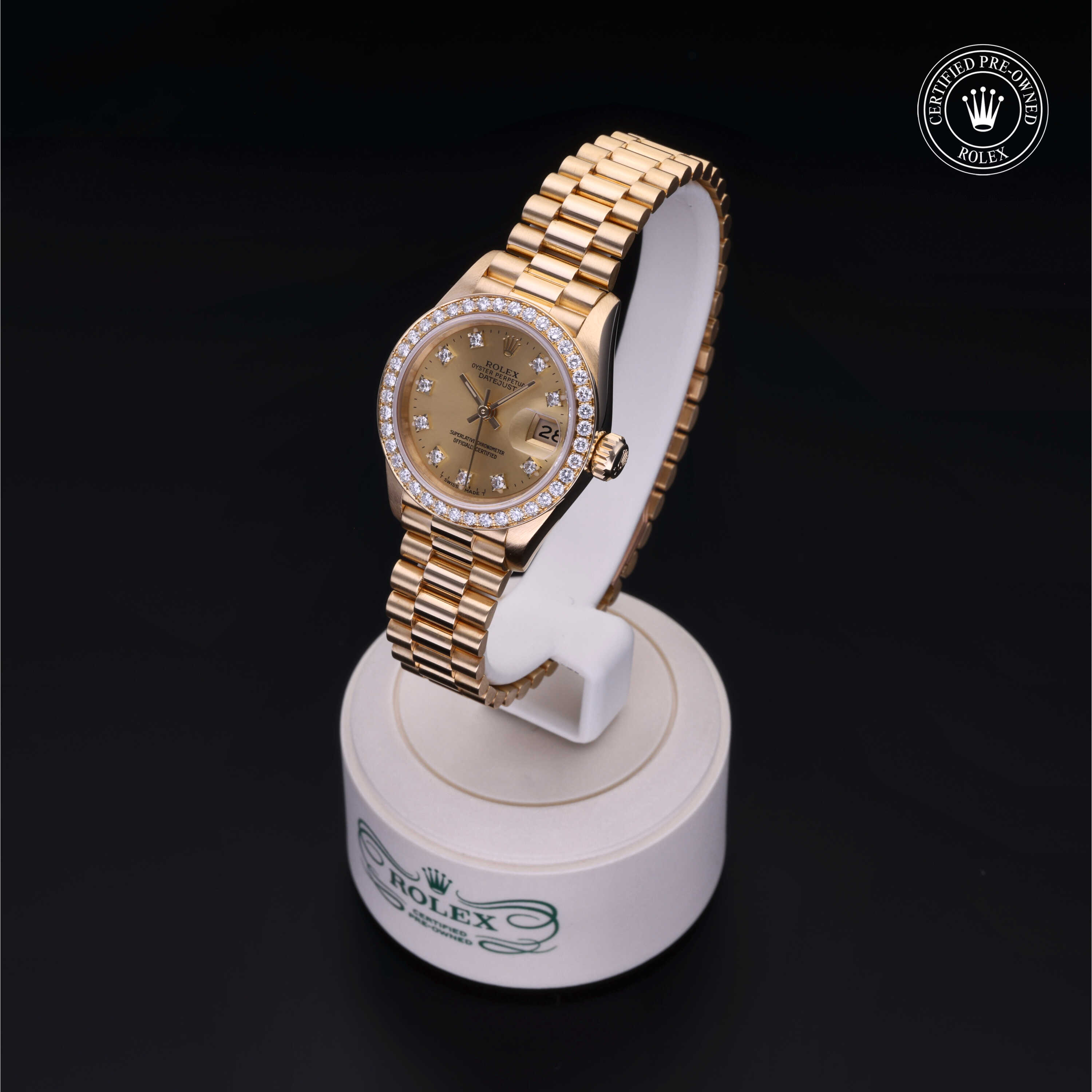 Rolex Lady-Datejust in Gold 18 Carat Yellow  at Davidson & Licht