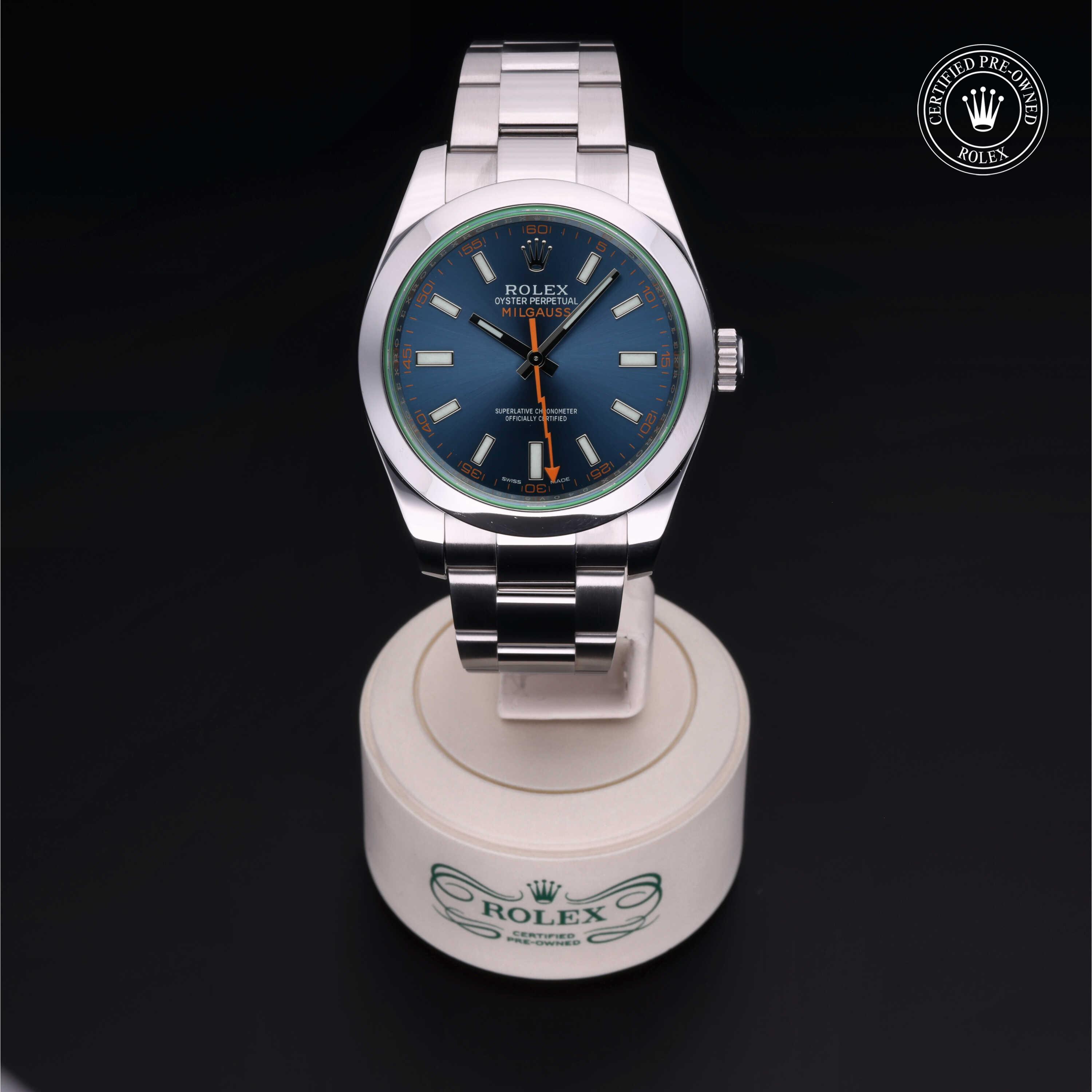Rolex Milgauss in Steel M116400GV-0002 at Davidson & Licht