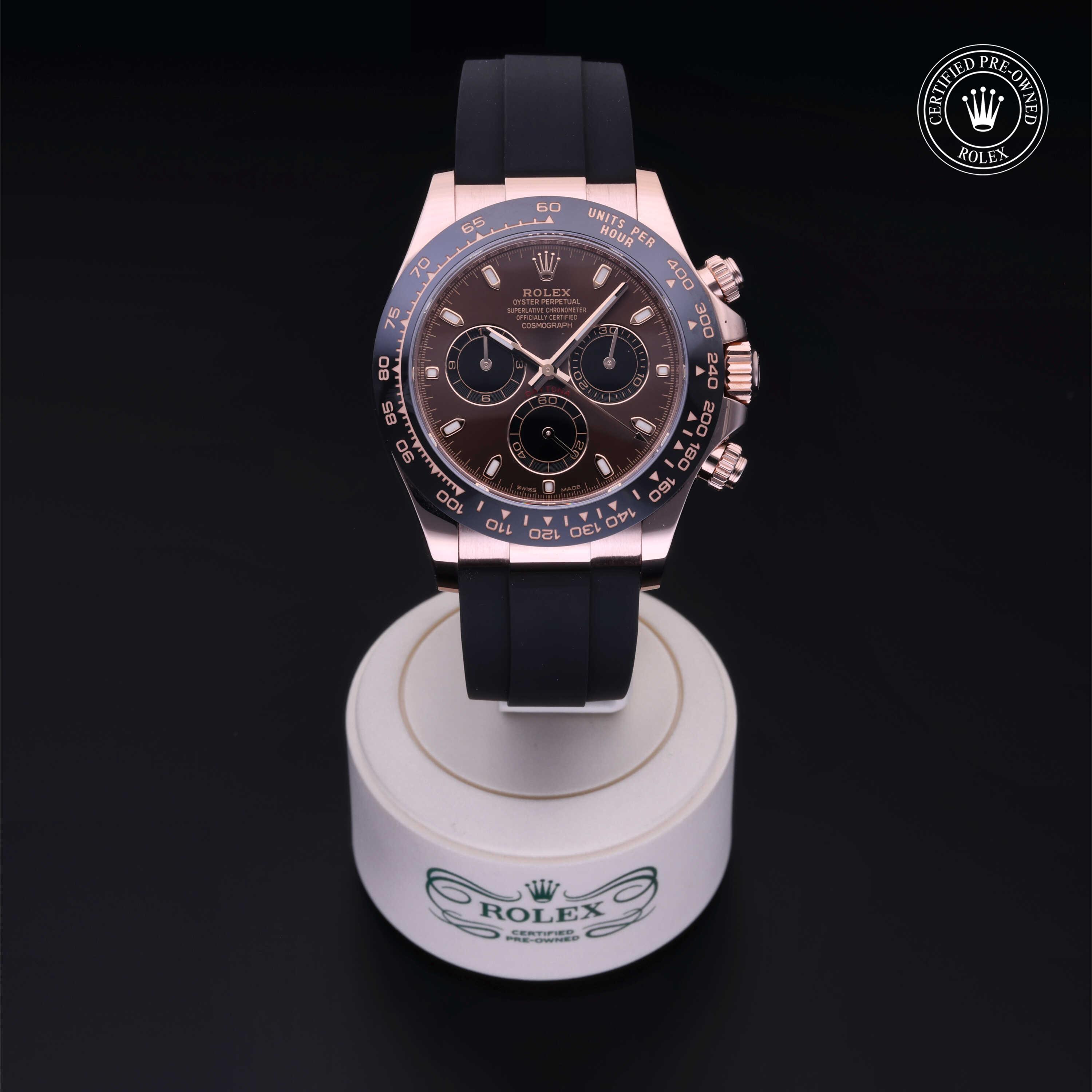 Rolex Cosmograph Daytona in Gold 18 Carat Red M116515LN-0040 at Davidson & Licht