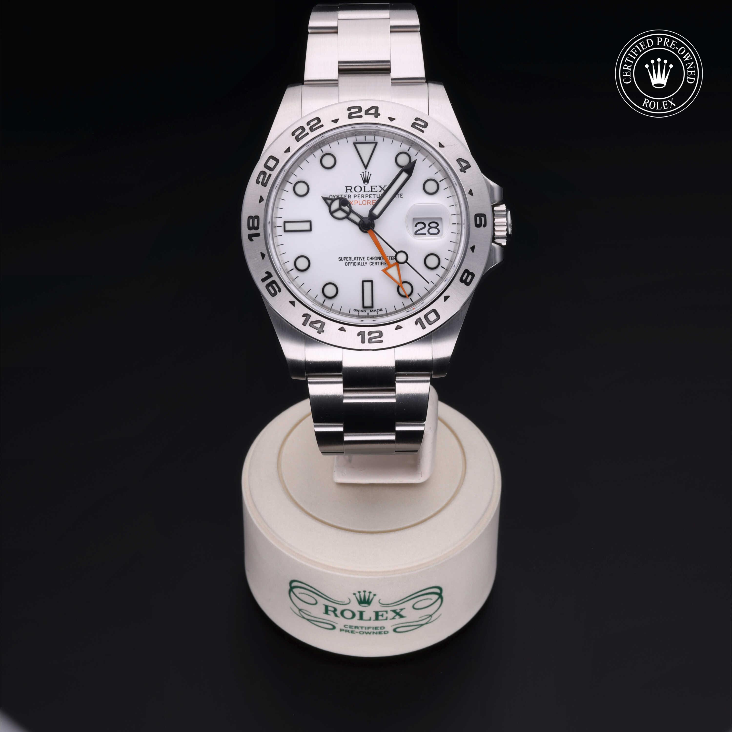 Rolex Explorer II in Steel M216570-0001 at Davidson & Licht