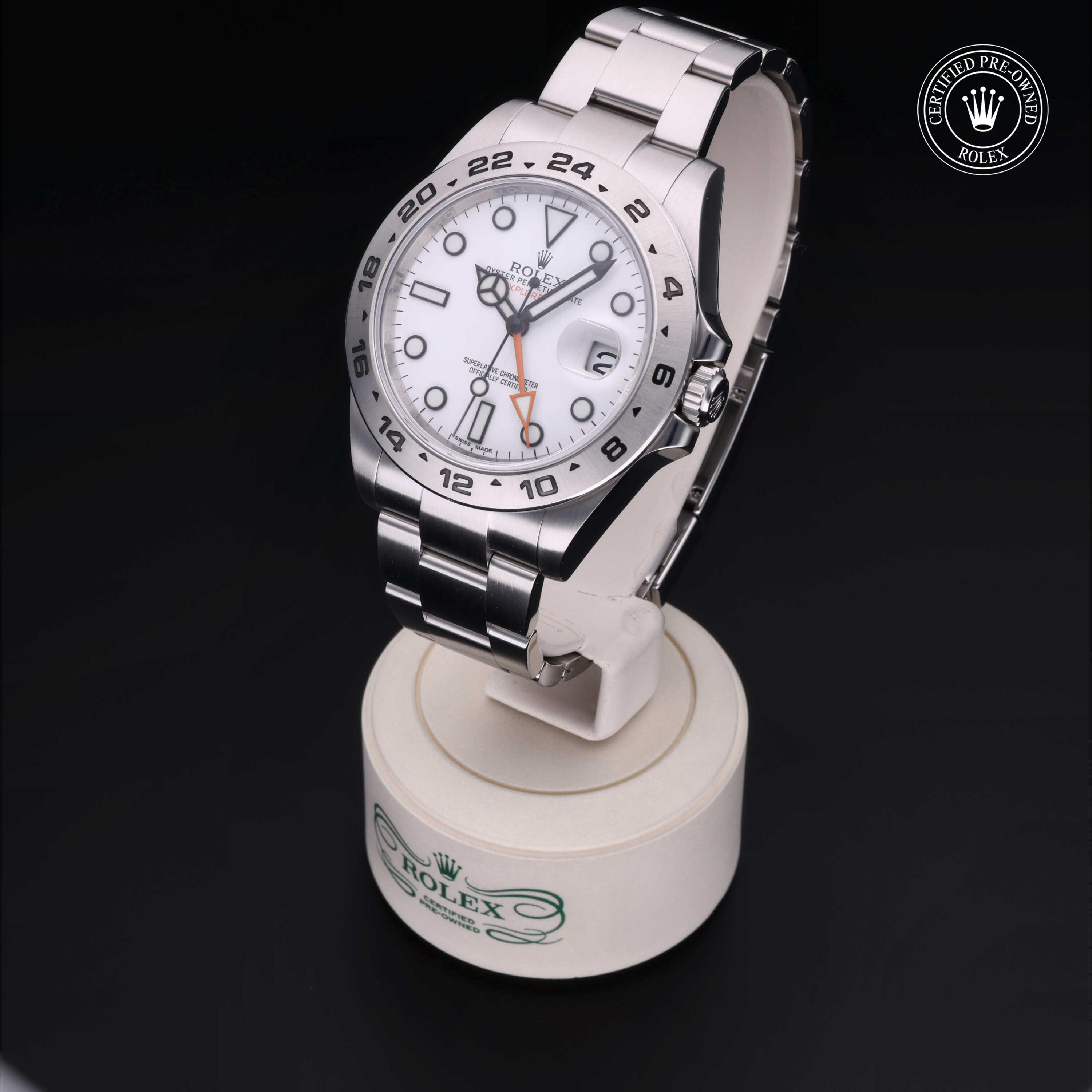 Rolex Explorer II in Steel M216570-0001 at Davidson & Licht