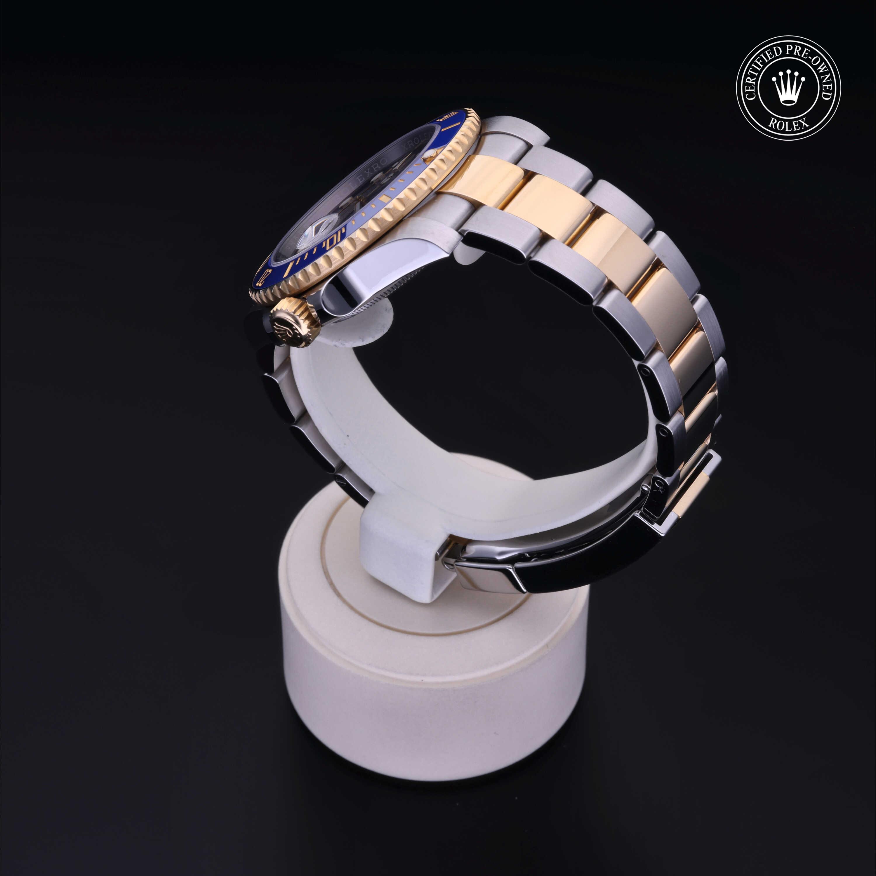 Rolex Submariner in Rolesor 18 Carat Yellow M116613LB-0005 at Davidson & Licht