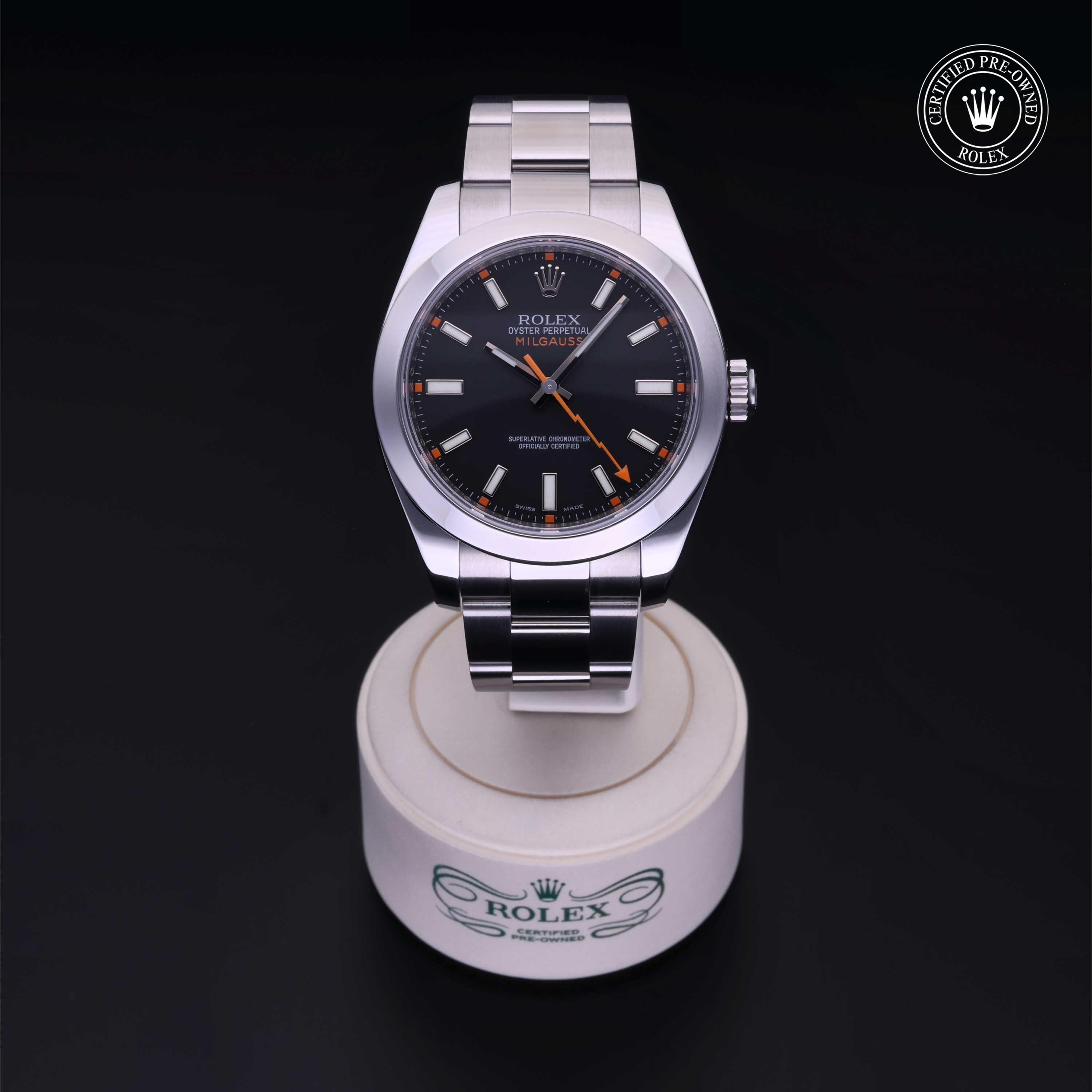 Rolex Milgauss in Steel M116400-0001 at Davidson & Licht