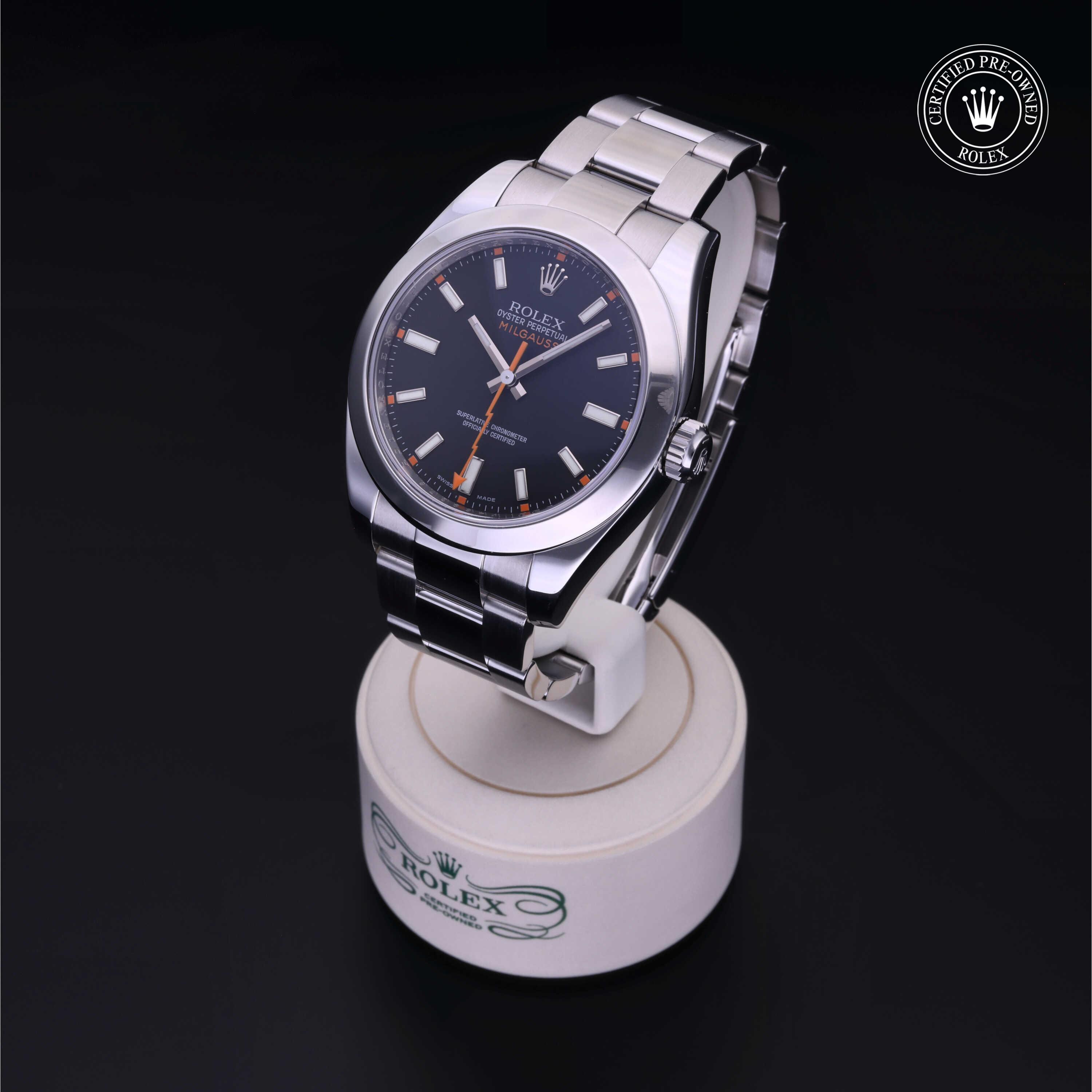 Rolex Milgauss in Steel M116400-0001 at Davidson & Licht