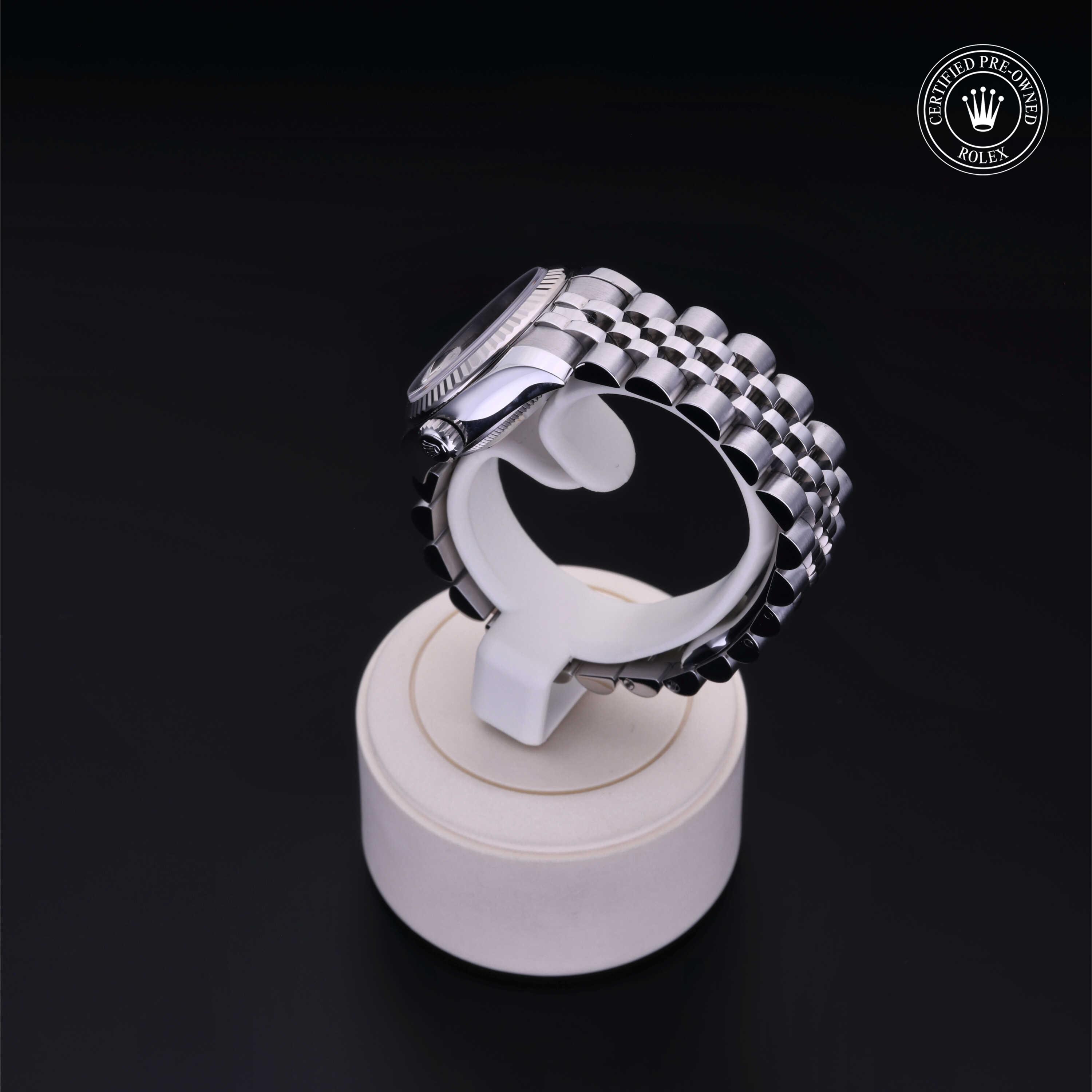 Rolex Lady-Datejust in Rolesor 18 Carat White M179174-0005 at Davidson & Licht
