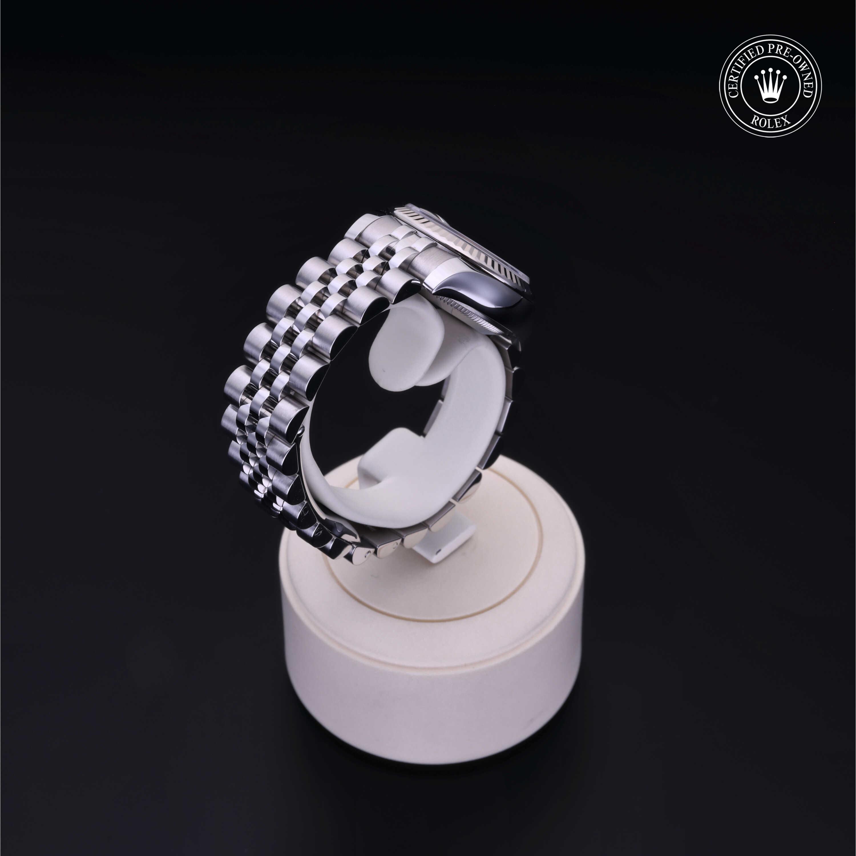 Rolex Lady-Datejust in Rolesor 18 Carat White M179174-0005 at Davidson & Licht