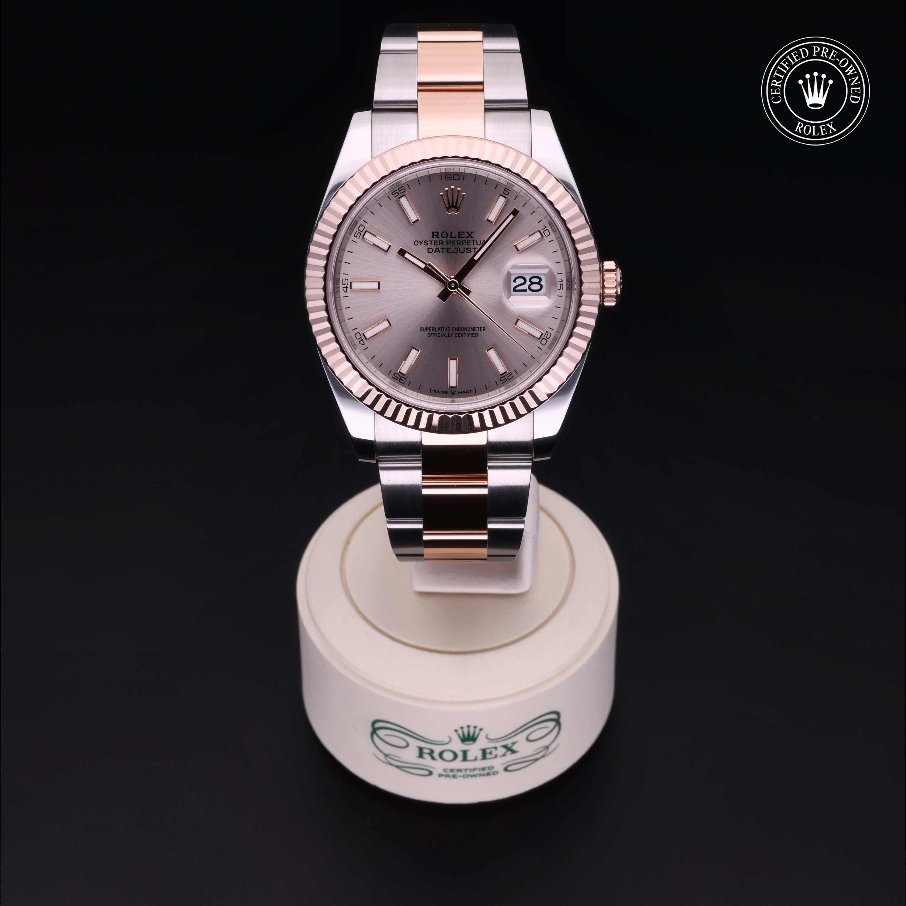Rolex Datejust in Rolesor 18 Carat Red M126331-0009 at Davidson & Licht