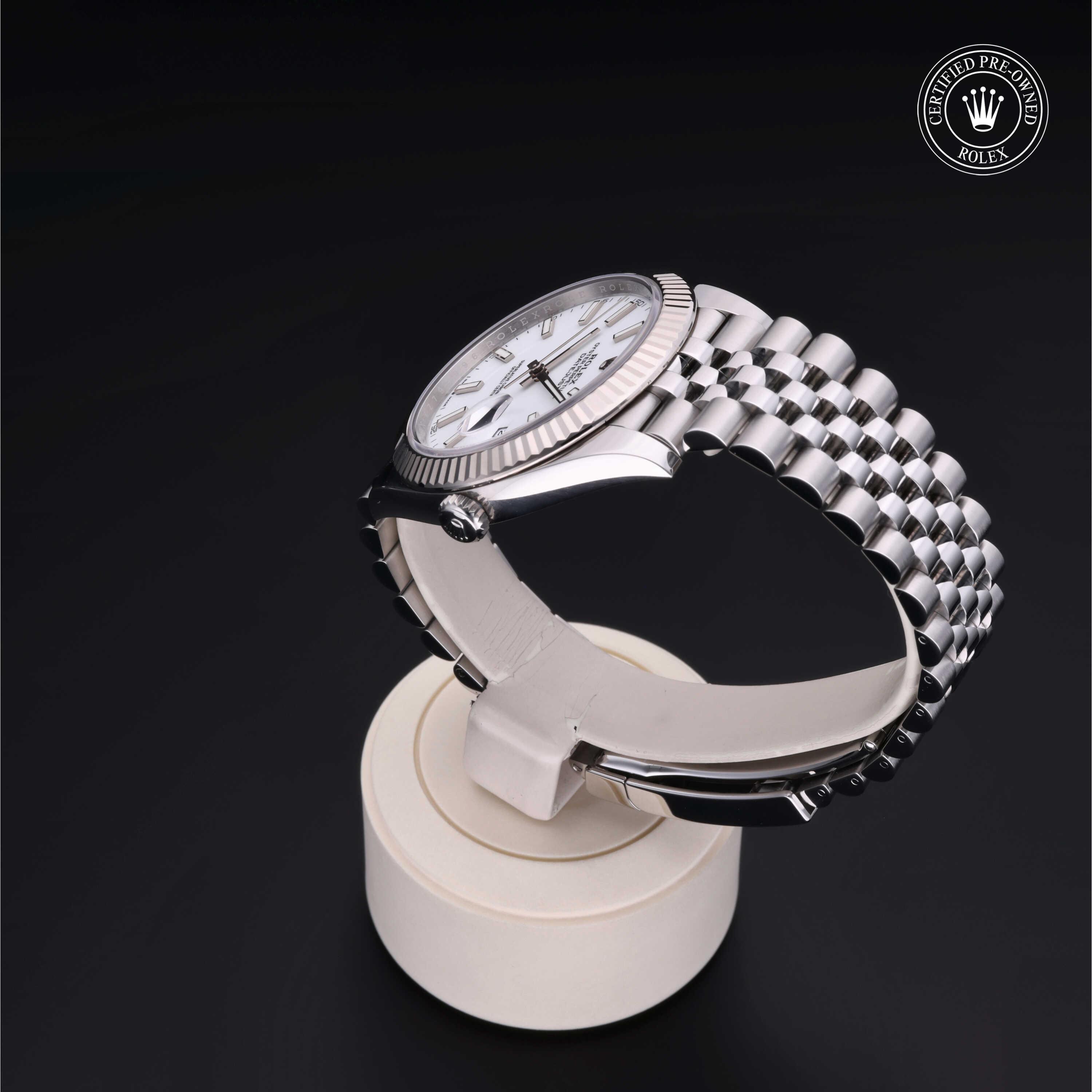 Rolex Datejust in Rolesor 18 Carat White M126334-0010 at Davidson & Licht