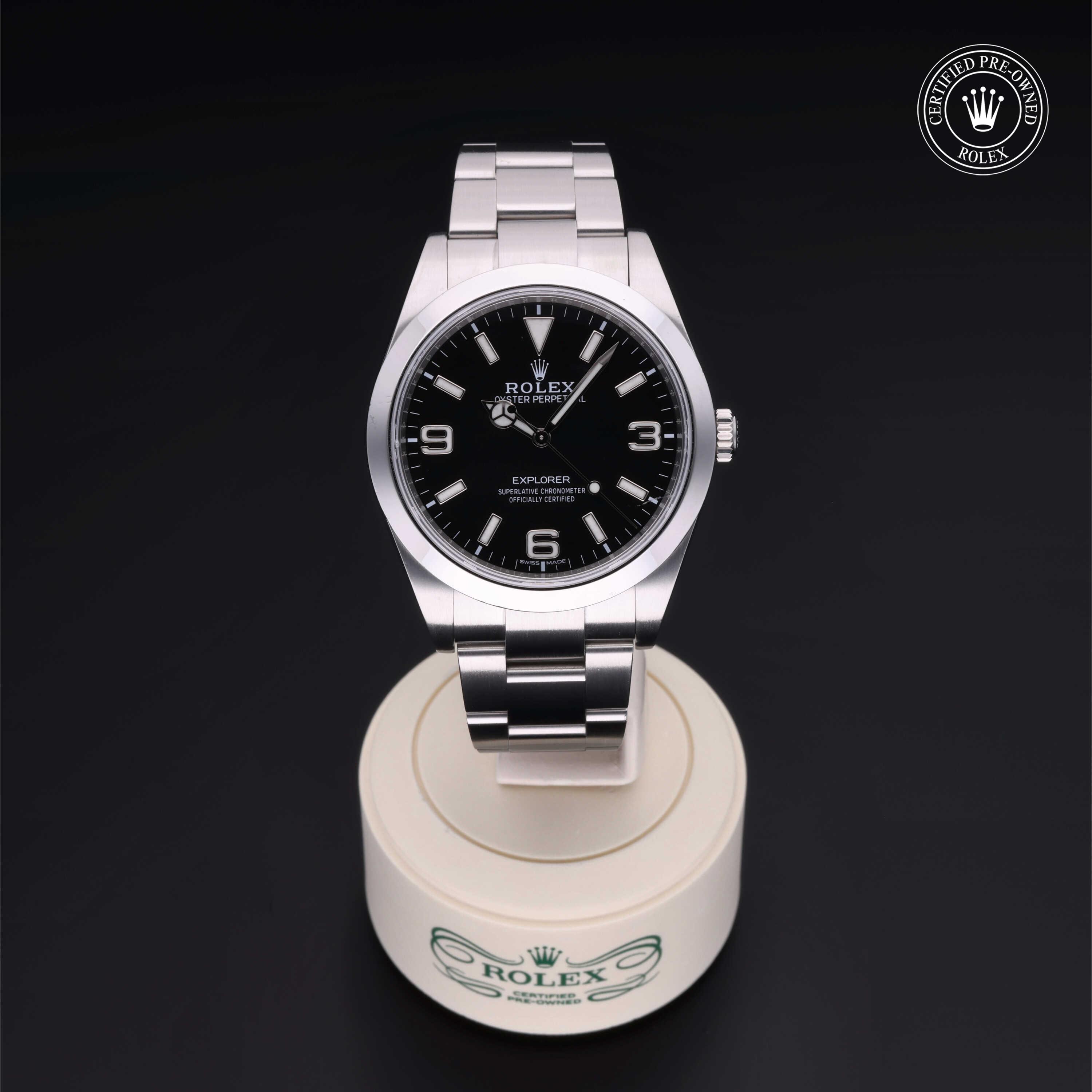 Rolex Explorer in Steel M214270-0003 at Davidson & Licht