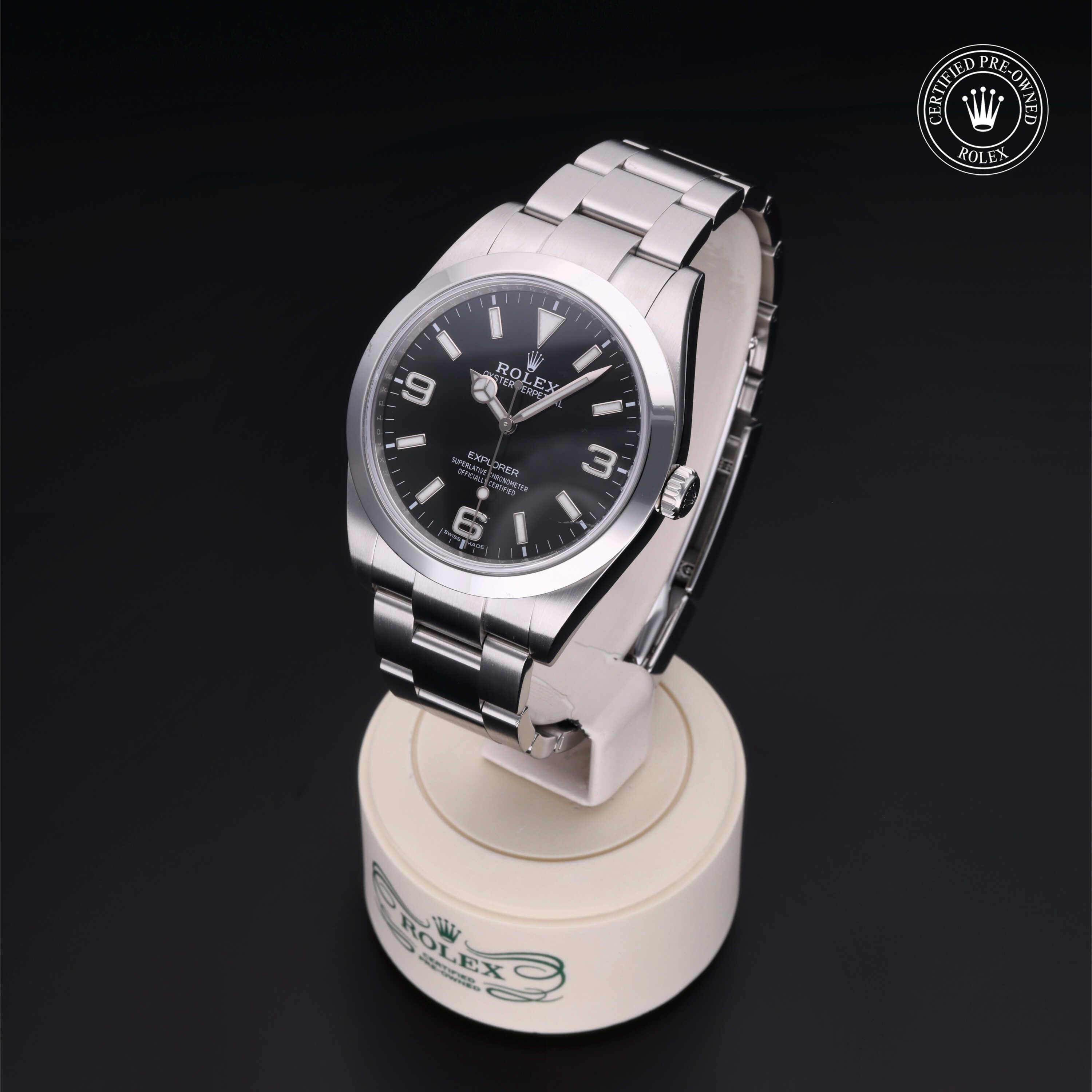 Rolex Explorer in Steel M214270-0003 at Davidson & Licht