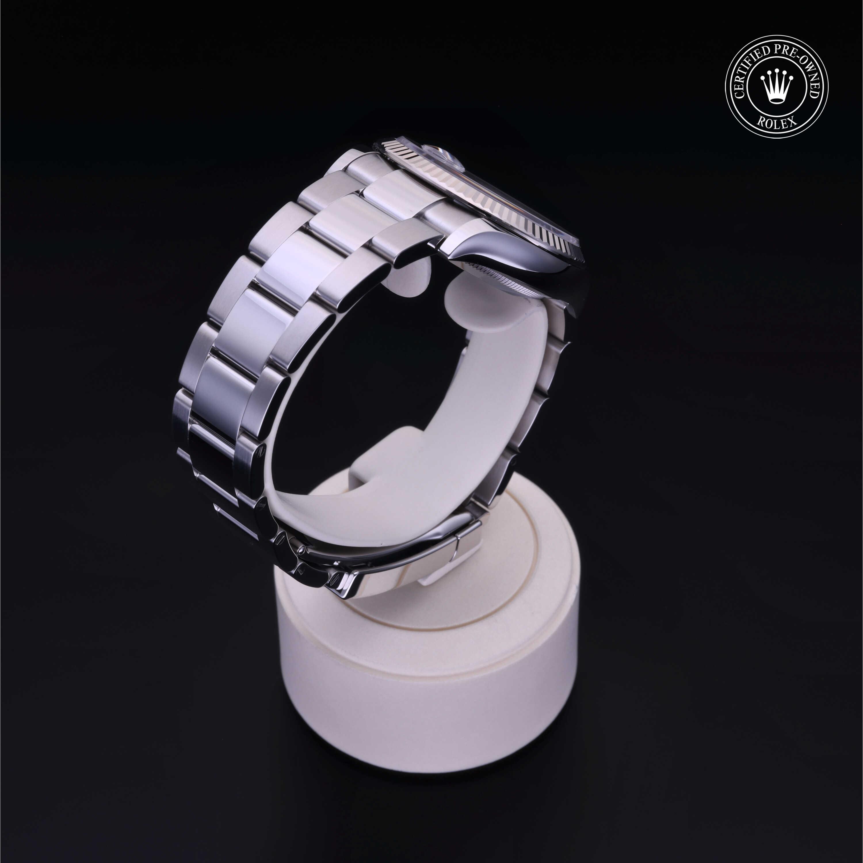 Rolex Datejust in Rolesor 18 Carat White M126234-0028 at Davidson & Licht