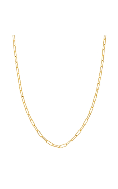 Sethi Couture Paper Clip Chain GC-YGPC-M-24